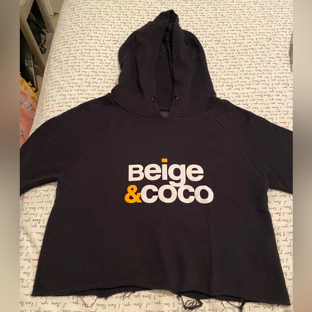 Beige&Coco Cropped Hoodie